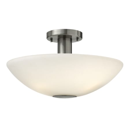 A large image of the Hinkley Lighting 3341-LED Brushed Nickel