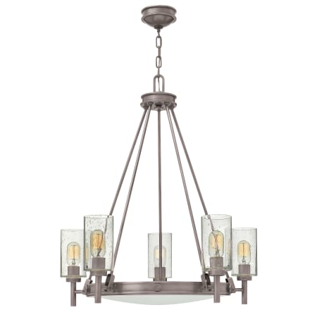 A large image of the Hinkley Lighting 3385 Antique Nickel