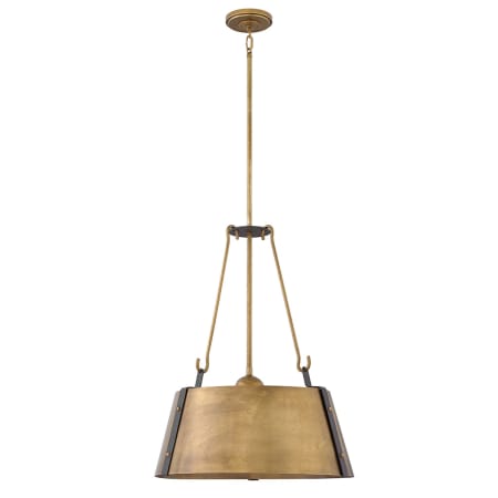 A large image of the Hinkley Lighting 3395 Rustic Brass