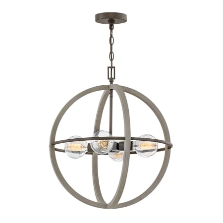 A large image of the Hinkley Lighting 3424 Dark Cement / Bronze