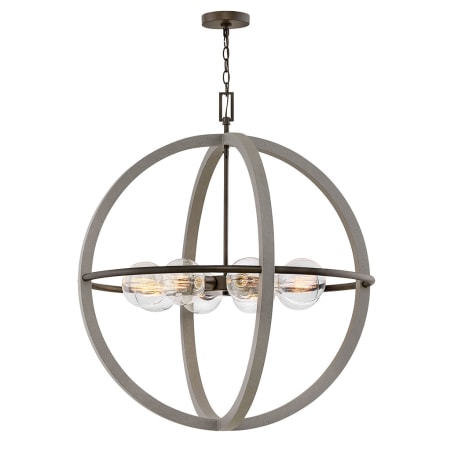 A large image of the Hinkley Lighting 3428 Dark Cement / Bronze