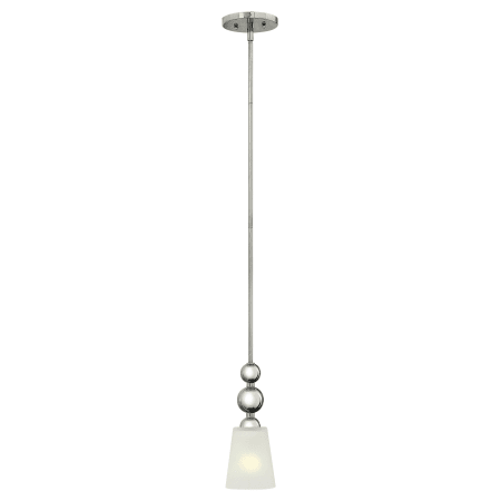 A large image of the Hinkley Lighting 3447-LED Polished Nickel