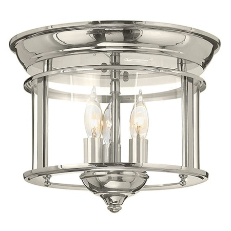 A large image of the Hinkley Lighting 3473 Polished Nickel