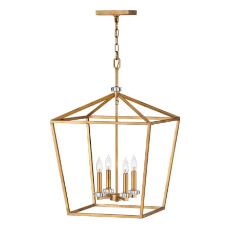A large image of the Hinkley Lighting 3536 Distressed Brass