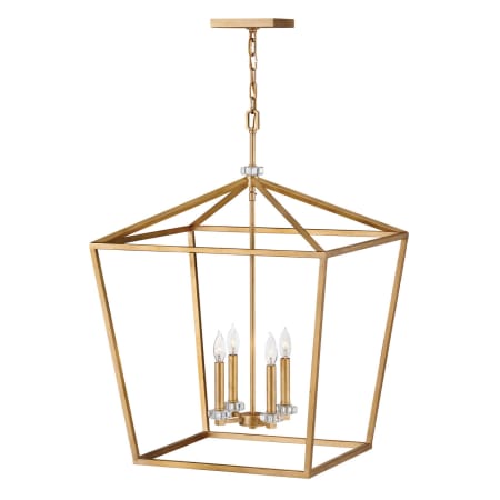A large image of the Hinkley Lighting 3538 Distressed Brass