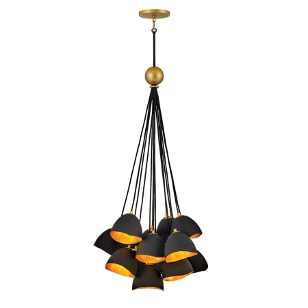A large image of the Hinkley Lighting 35906 Shell Black