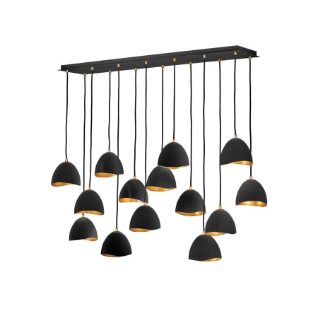 A large image of the Hinkley Lighting 35909 Shell Black