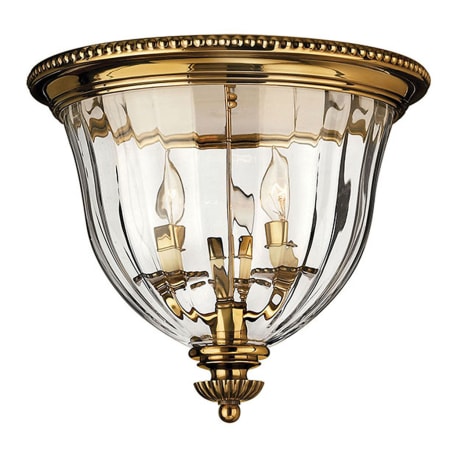 A large image of the Hinkley Lighting H3612 Burnished Brass