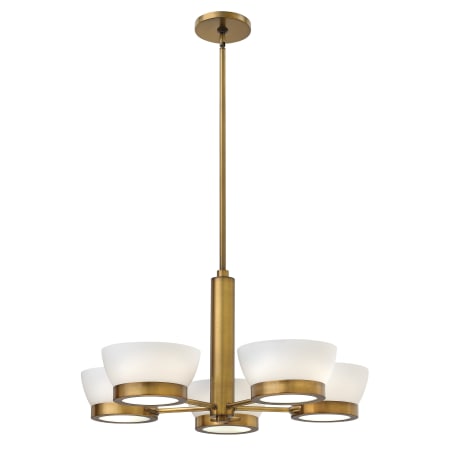 A large image of the Hinkley Lighting 3655 Heritage Brass