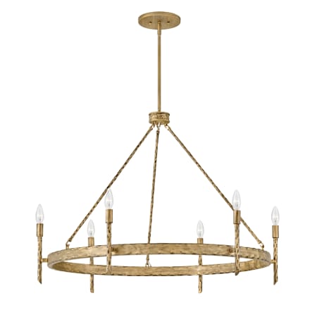 A large image of the Hinkley Lighting 3678 Chandelier with Canopy - CPG