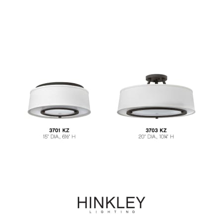 A large image of the Hinkley Lighting 3701 Alternate Image