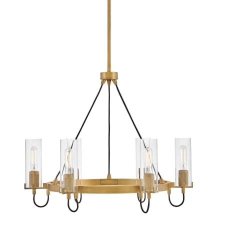 A large image of the Hinkley Lighting 37855 Heritage Brass