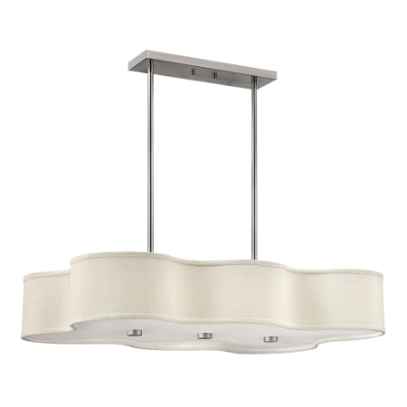 A large image of the Hinkley Lighting 3802-LED Brushed Nickel
