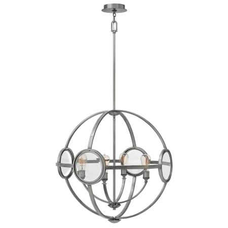 A large image of the Hinkley Lighting 3924 Polished Antique Nickel