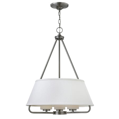 A large image of the Hinkley Lighting 3953 Brushed Nickel