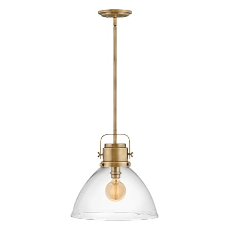 A large image of the Hinkley Lighting 40087 Heritage Brass