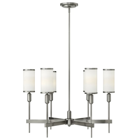 A large image of the Hinkley Lighting 4076 Brushed Nickel