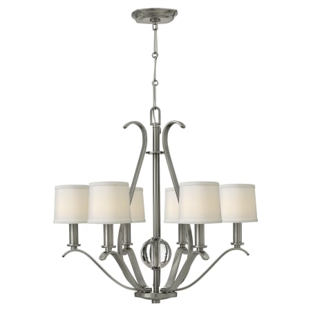 A large image of the Hinkley Lighting 4186 Brushed Nickel