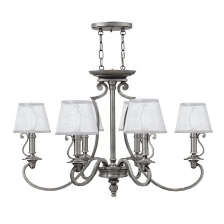 A large image of the Hinkley Lighting 4245 Polished Antique Nickel