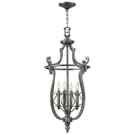 A large image of the Hinkley Lighting 4254 Polished Antique Nickel