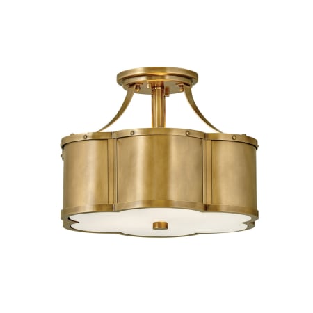 A large image of the Hinkley Lighting 4443 Heritage Brass