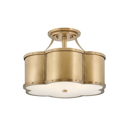 A large image of the Hinkley Lighting 4444 Heritage Brass