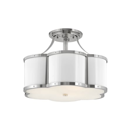 A large image of the Hinkley Lighting 4444 Polished Nickel