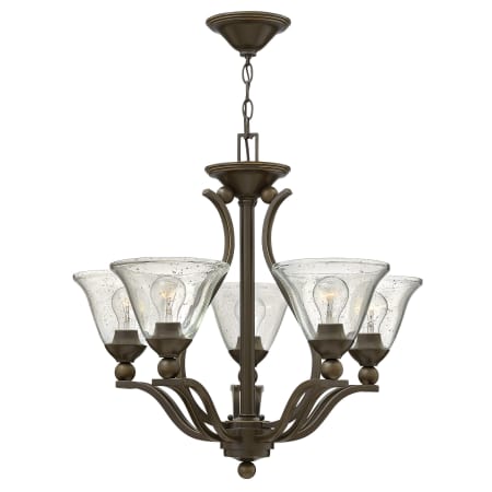 A large image of the Hinkley Lighting 4655 Olde Bronze / Clear