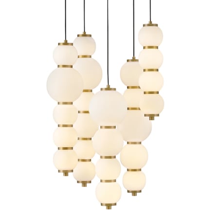 A large image of the Hinkley Lighting 47395 Lacquered Brass