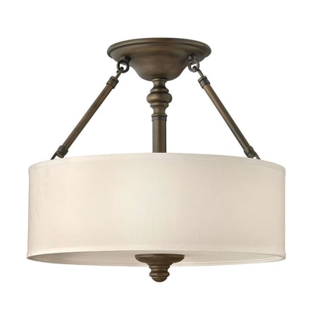 A large image of the Hinkley Lighting 4791 English Bronze with Brass Highlights