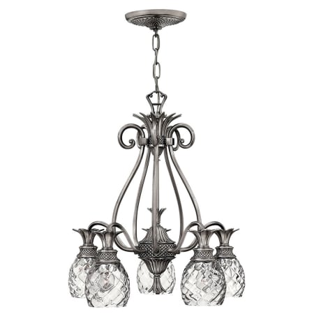A large image of the Hinkley Lighting H4885 Polished Antique Nickel