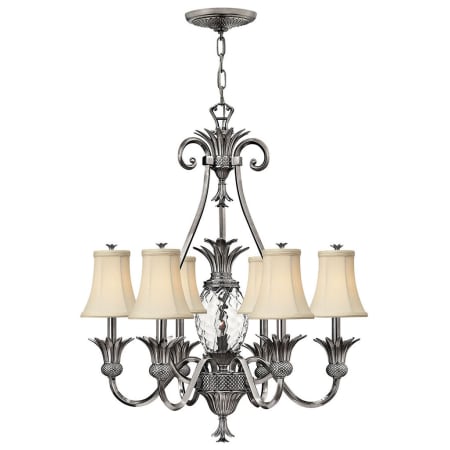 A large image of the Hinkley Lighting H4886 Polished Antique Nickel