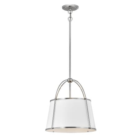 A large image of the Hinkley Lighting 4894 Polished Nickel