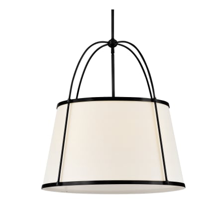 A large image of the Hinkley Lighting 4895 Black / Off-White