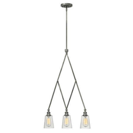 A large image of the Hinkley Lighting 4933 Polished Antique Nickel