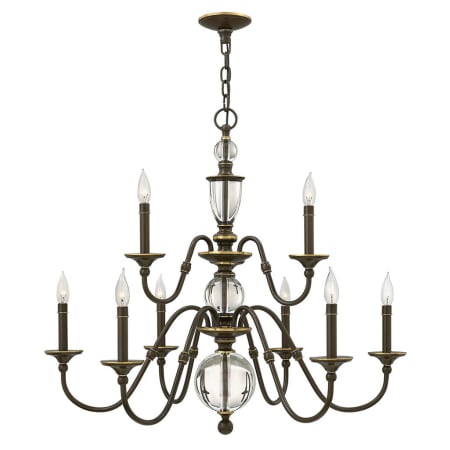 A large image of the Hinkley Lighting 4958 Light Oiled Bronze