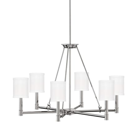 A large image of the Hinkley Lighting 4985 Polished Nickel