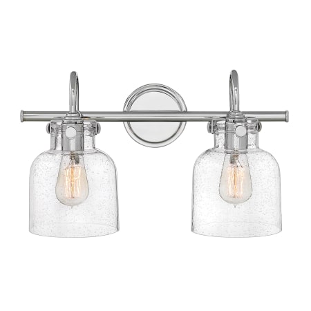 Hinkley Lighting 50122cm Chrome Congress 2 Light 19 Wide Bathroom A Large Image Of The Hinkley Lighting 50122 Chrome
