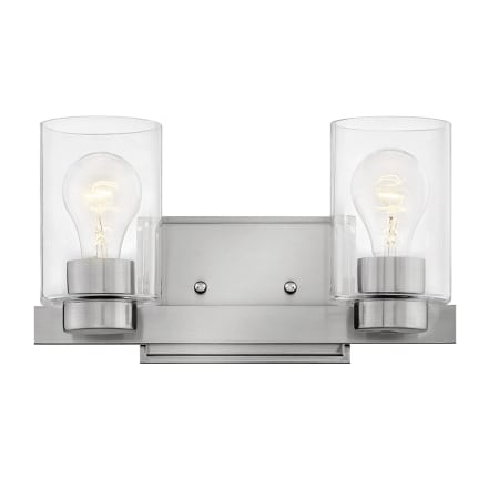 A large image of the Hinkley Lighting 5052-CL Brushed Nickel