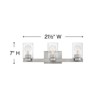 A large image of the Hinkley Lighting 5053-CL Alternate Image