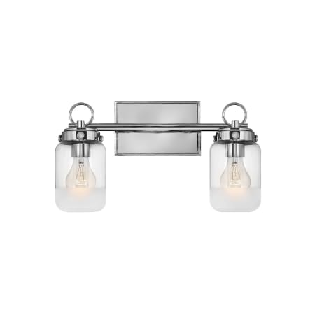 A large image of the Hinkley Lighting 5062 Polished Nickel