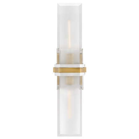 A large image of the Hinkley Lighting 50942 Satin Nickel / Brass