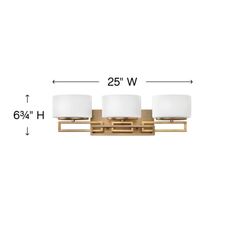 A large image of the Hinkley Lighting 5103-LED Alternate Image