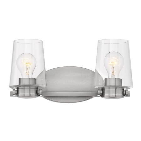 A large image of the Hinkley Lighting 5402 Brushed Nickel