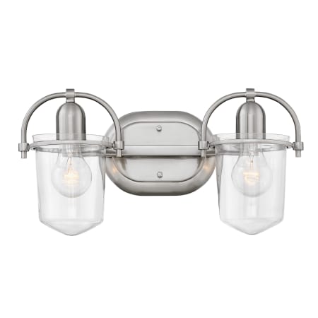 A large image of the Hinkley Lighting 5442-CL Brushed Nickel