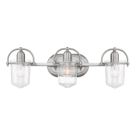 A large image of the Hinkley Lighting 5443-CL Brushed Nickel