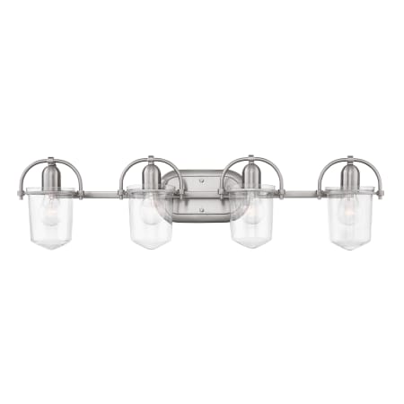 A large image of the Hinkley Lighting 5444-CL Brushed Nickel