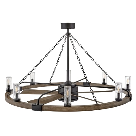 A large image of the Hinkley Lighting 906144F-LWD Matte Black