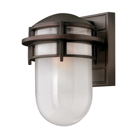 Hinkley Lighting 1950vz Victorian Bronze 10 75 Height 1 Light Outdoor Wall Sconce From The Reef Collection