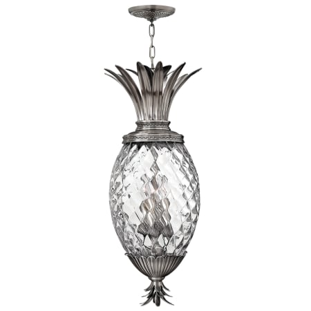 Hinkley Lighting 2222pl Polished Antique Nickel 4 Light Outdoor Full A Large Image Of The Hinkley Lighting H2222 Polished Antique Nickel